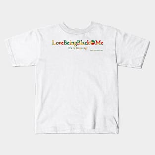 LoveBeingBlack.Me - Afro Colors Kids T-Shirt